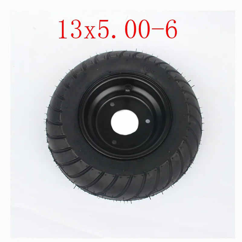 Картинг детская коляска ATV UTV 13X6. 50-6 дюймов бандаж колеса внутренняя трубка с концентратором