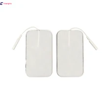 50 шт./лот хорошее качество 2,5 мм 9*5 см электродные накладки для иглоукалывания, массажер для похудения, цифровой терапевтический массажер