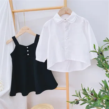 

Mihkalev Fashion Baby Girl Set Suit 2020 Autumn Kids Clothing Sets Shirts And Dress 2Pieces Kids Girl Outfit Set Tracksuit