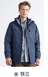 men blue Ветровка для мужчин и женщин, три в одном, пуховик, внутренний комплект, ветровка, штормовая куртка, водонепроницаемая, теплая, ветрозащитная куртка, Твинсет - Цвет: men blue