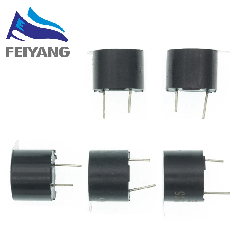 10 stücke 5v Aktive Summer Magnetische Lange Dauer Beep Ton Alarm Ringer 12mm MINI Aktive Piezo Summer Fit für Computer Drucker – Detail 5