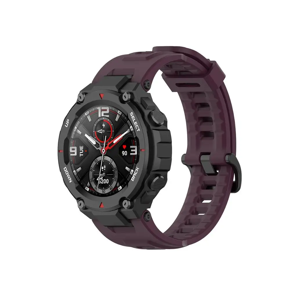 Durable Silicone Strap for Smartwatch - Replaceable Accessory Bracelet Band