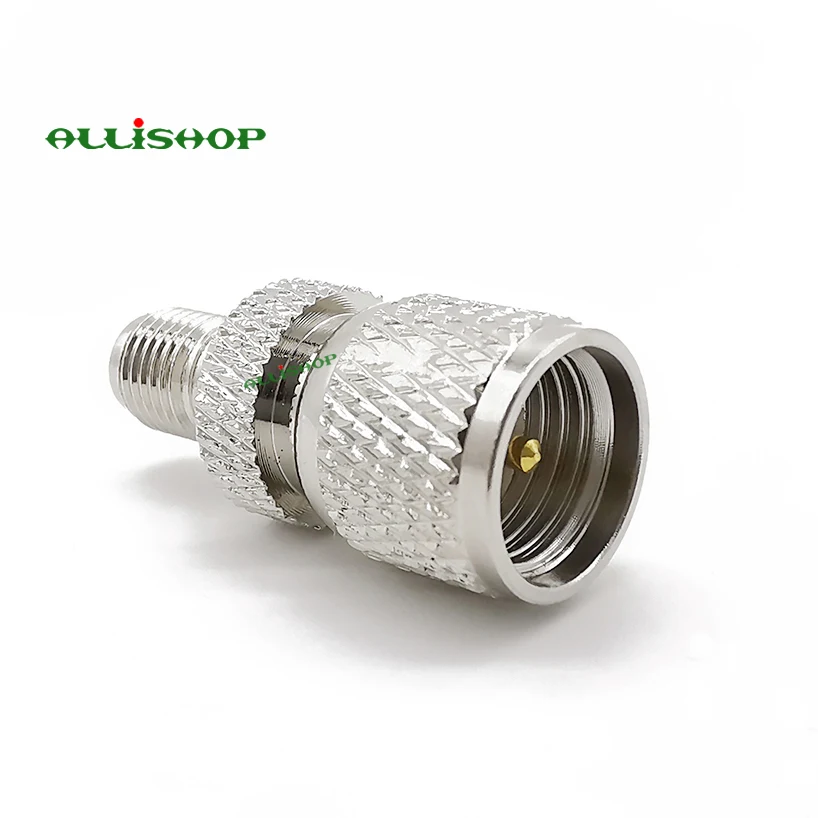 

2Pcs Mini UHF Male PL259 PL-259 to SMA Female RF Connector SMA Jack to Mini UHF PL259 Plug RF Coaxial Adapter Connector