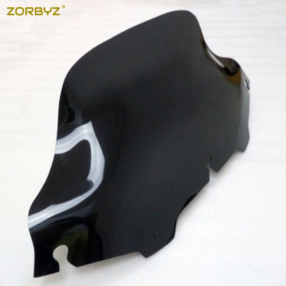 ZORBYZ Мотоцикл Дым " одна лампа ветровое стекло обтекатель для Harley Electra Glide Street Touring Bike 1996-2013