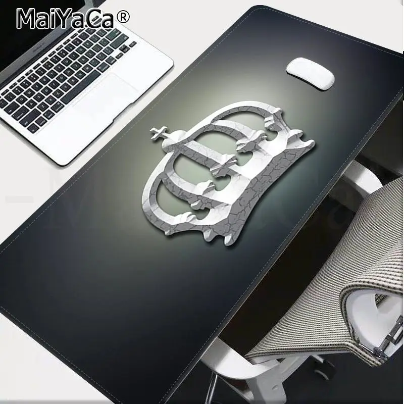 Lock Edge 40X90cm MaiYaCa queen boss crown king большой коврик для мыши PC компьютерный коврик скорость/Управление версия большой игровой коврик для мыши - Цвет: Lock Edge 40X90cm