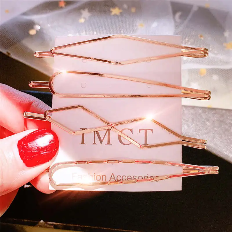 hair clip-style 4 Женская мода завязанная лента для волос винтажный богемный принт крест Тюрбан повязка корейский стиль аксессуары для волос Головные уборы - Цвет: hair clip-style 4