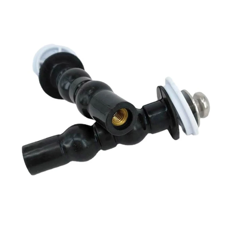 K1KA 2x Toilet Seat Fixing Screwbolts with Two Expandable Ball Universal Toilet Lid Expansion Screw Hardware Fix Accessories