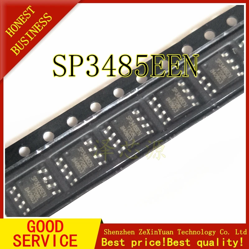 100 шт. SP3485EEN SP3485 SOP8 3,3 В низкая мощность Rs-485 трансивер