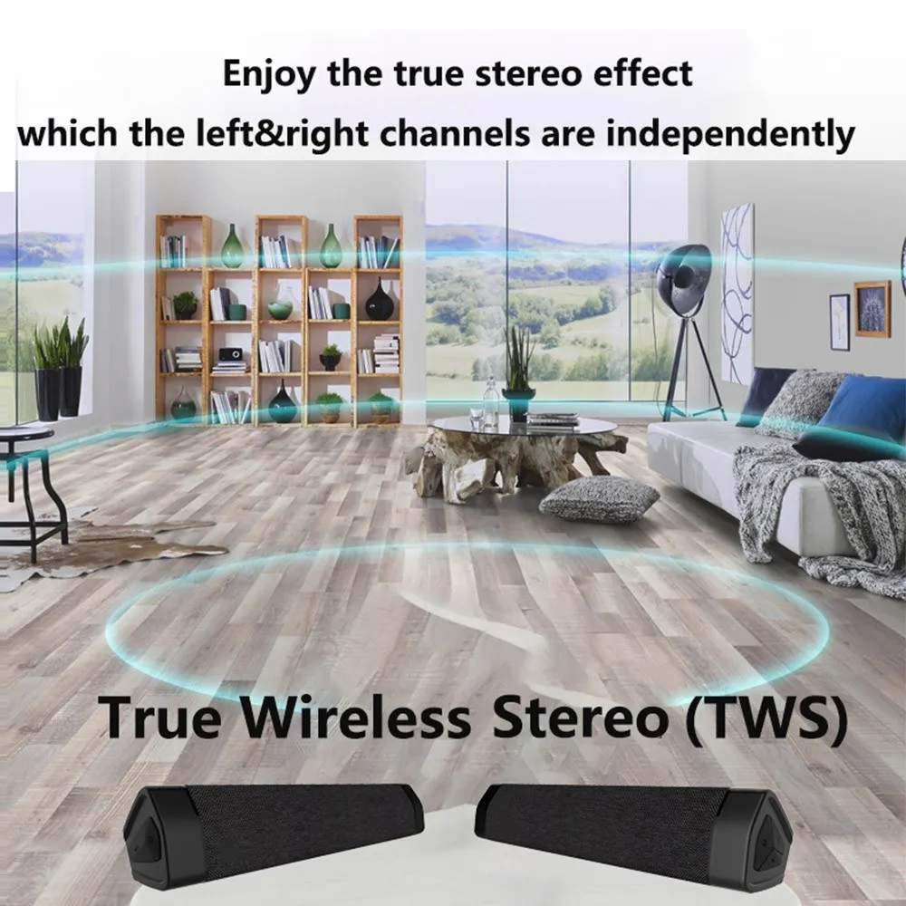 S9 Bluetooth Саундбар для телевизора беспроводной динамик для домашнего кинотеатра бас 3D Аудио плеер Усилитель Громкоговоритель s Hands Free BT динамик