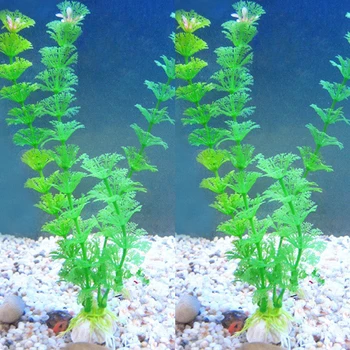 

Artificial underwater plants aquarium fish tank decoration green water grass viewing decorations Aquatic Plant Ornaments