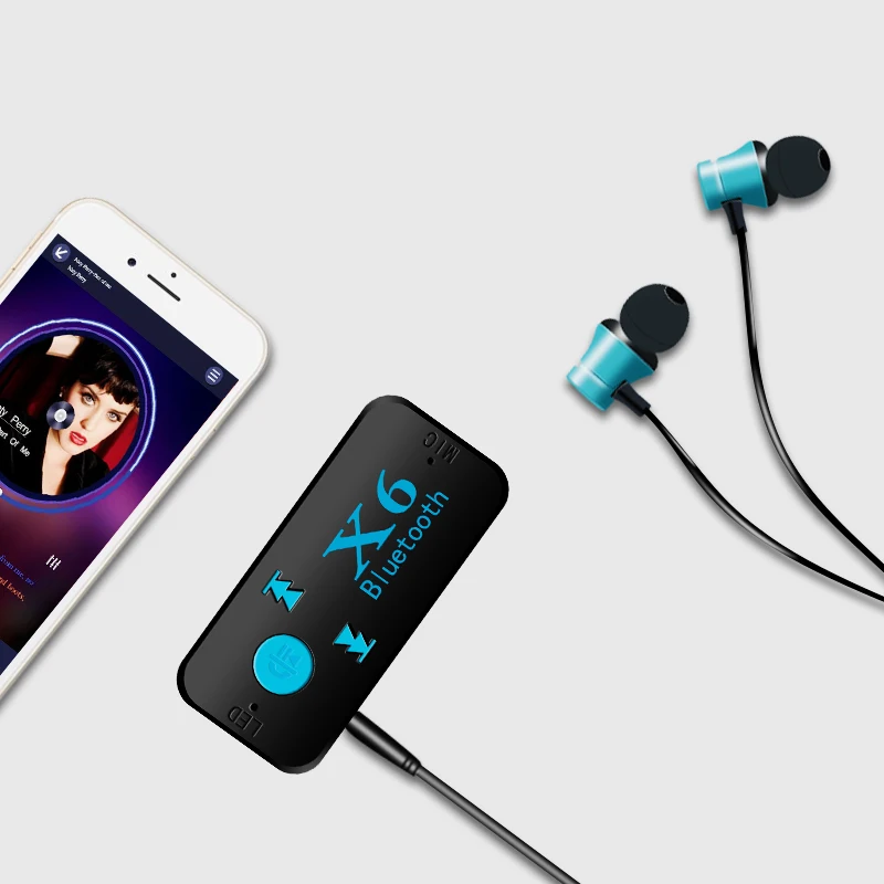 USB Bluetooth Aux аудио приемник адаптер 3 5 мм разъем 4 1 гарнитура Поддержка TF карты A2DP Mp3