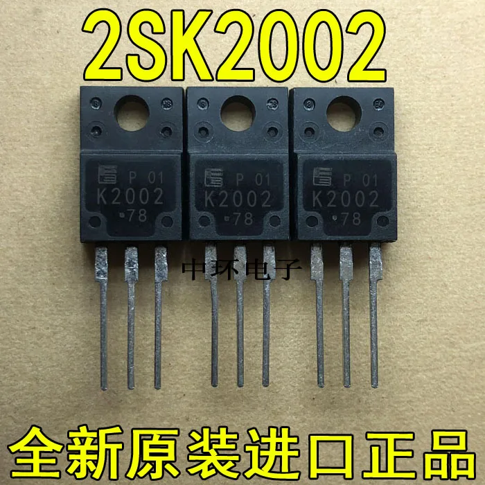 10 шт./лот K2002 2SK2002-01MR TO-220F 3A/600V