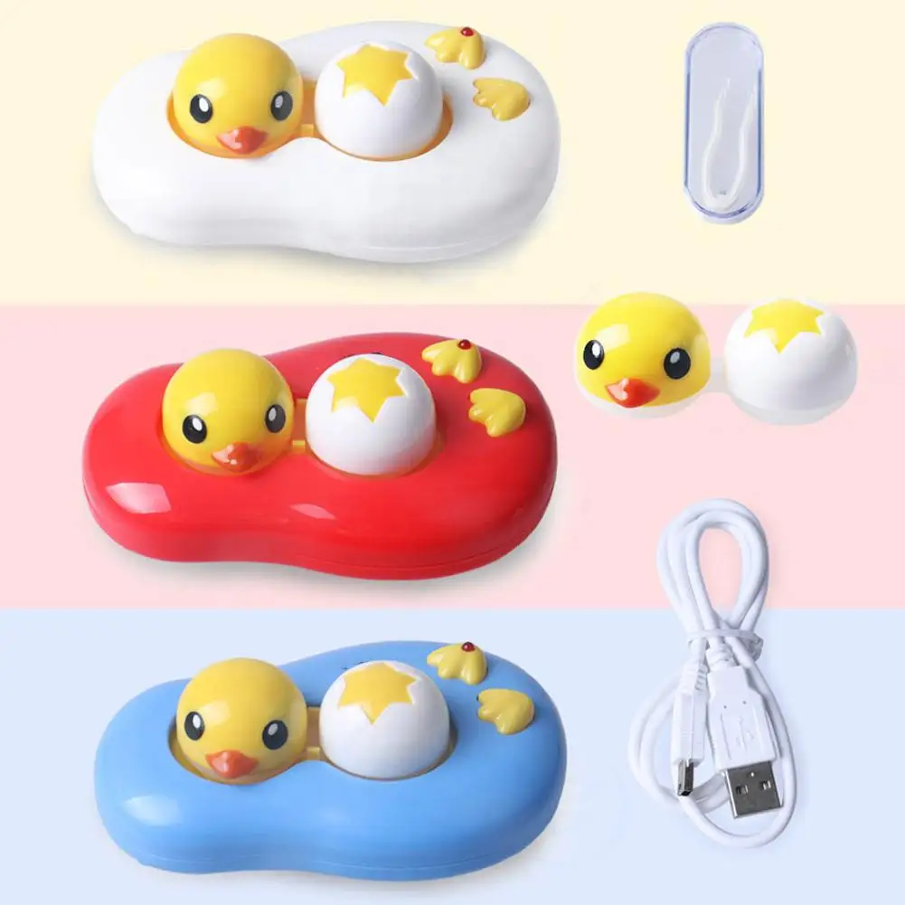 USB Электрический чехол для контактных линз Омыватель коробка ультразвуковой