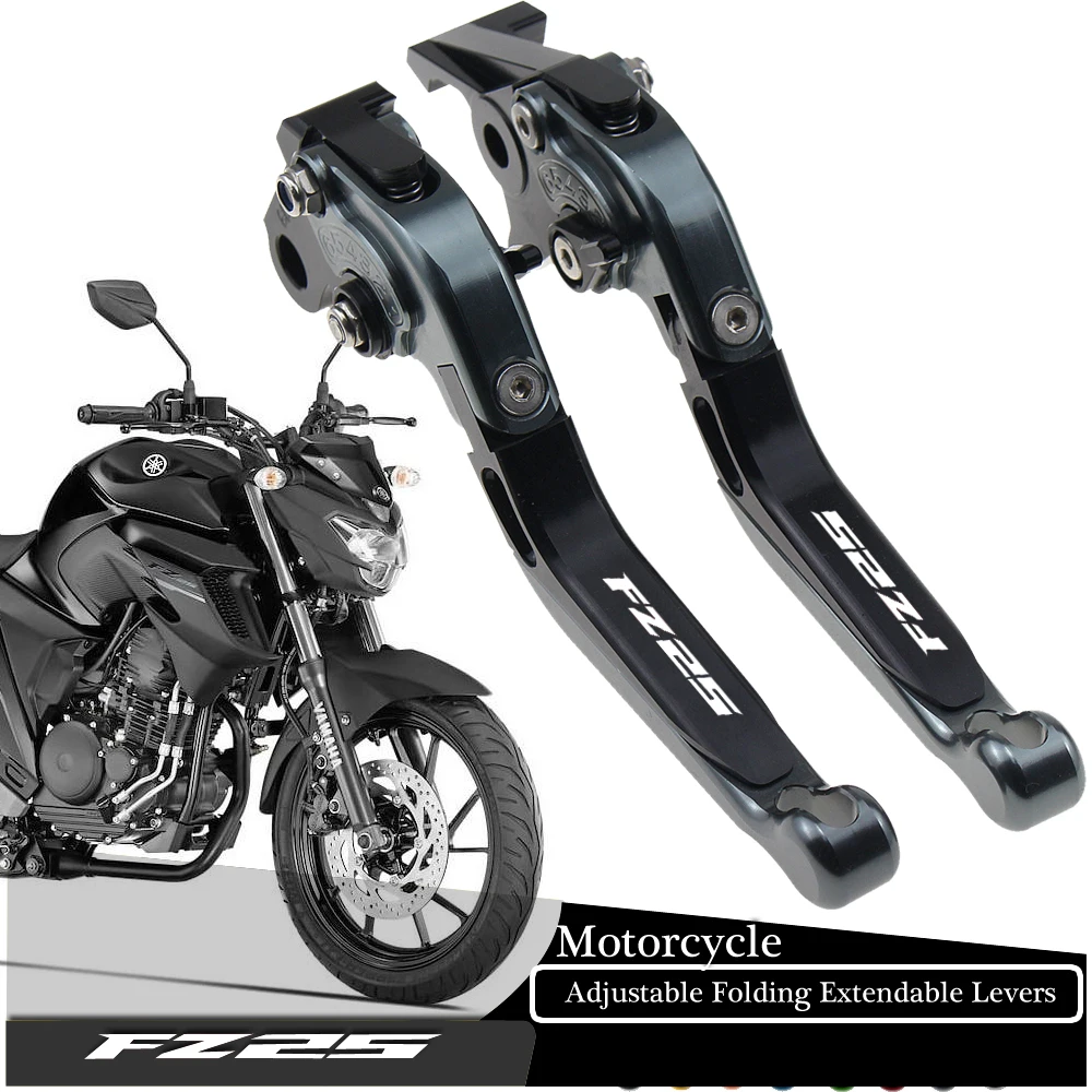 

Для YAMAHA FZ25 FZ 25 2017-2018 Мотоциклетные аксессуары Складные Выдвижные рычаги тормозной муфты с логотипом FZ25