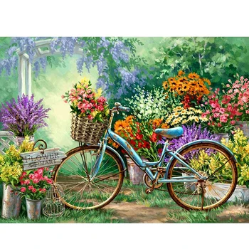

Bicycle 5D DIY Diamond Painting Cross Stitch Home Decor(Bicycle)
