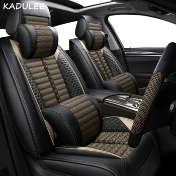 

KADULEE car seat cover for honda hrv XRV XR-V URV UR-V stream pilot Avancier of 2010 2009 2008 2007 Automobiles Seat Covers