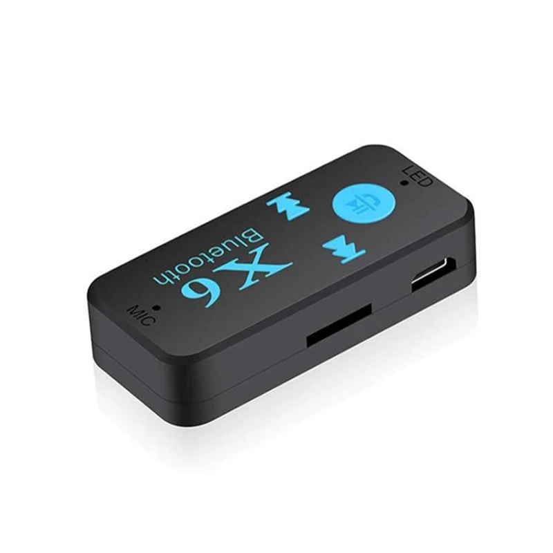 USB Bluetooth адаптер 3 в 1 Беспроводной 4,0 Bluetooth приемник 3,5 мм аудио разъем TF кардридер микрофон поддержка вызова для автомобильного динамика