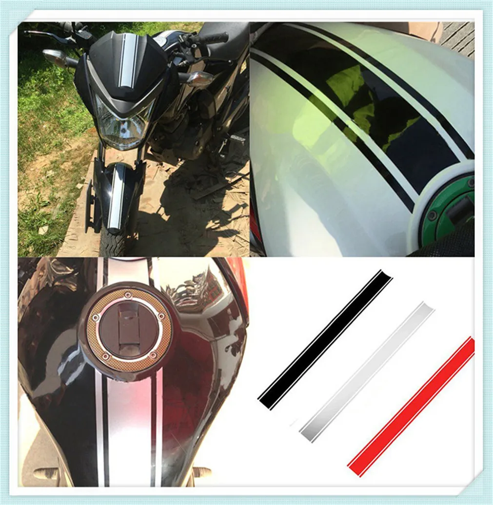 

50*4.5CM 1PCs DIY Motorcycle Fuel Tank Sticker Waterproof for BMW F800GT HP2 EnduRo HP2 Megamoto F800R F800S F800ST