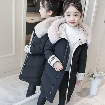 

Girls Winter Coat 2020 New Clothes Kids Cotton Outerwear Fashion Girls Korean Clothes Children Thick Cotton Coat Winter Jackets