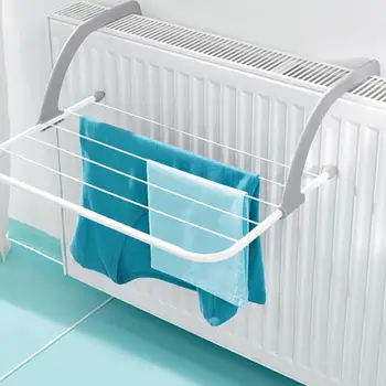 

YZY Foldable Clothes Hanger Metal Rack Balcony Drying Creative