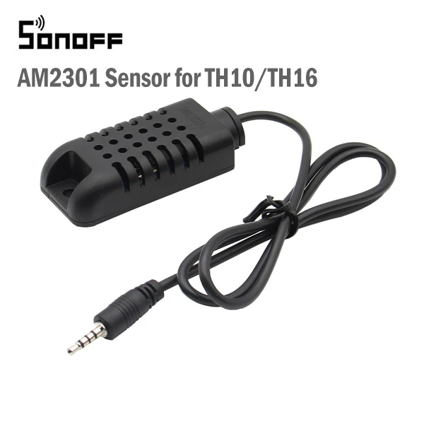 Sonoff TH16 16A умный Wifi переключатель поддержка eWelink монитор Температура Влажность умный дом автоматизация работа с Alexa Google Home - Комплект: Sensor AM2301
