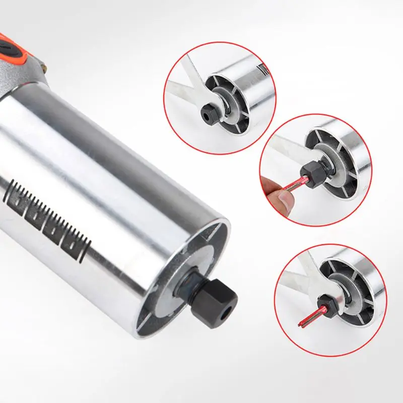 580W 30000rpm Woodworking Electric Trimmer Wood Milling Engraving Slotting Trimming Machine Hand Carving