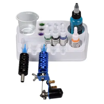 

Tattoo Tattoo Color Holder Color Material Cup Plastic Bracket Disposable Multi-function Tattoo Work Color Holder WS0084