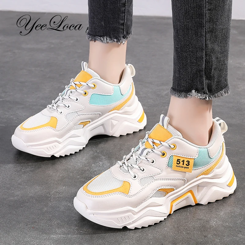 chunky 90s trainers