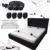 Ockered Adult Sex Toy Erotic Bondage Bed Games BDSM Sex Bondage Set Женские наручники Лодыжки Манжеты Ограничения Секс игрушки для пар