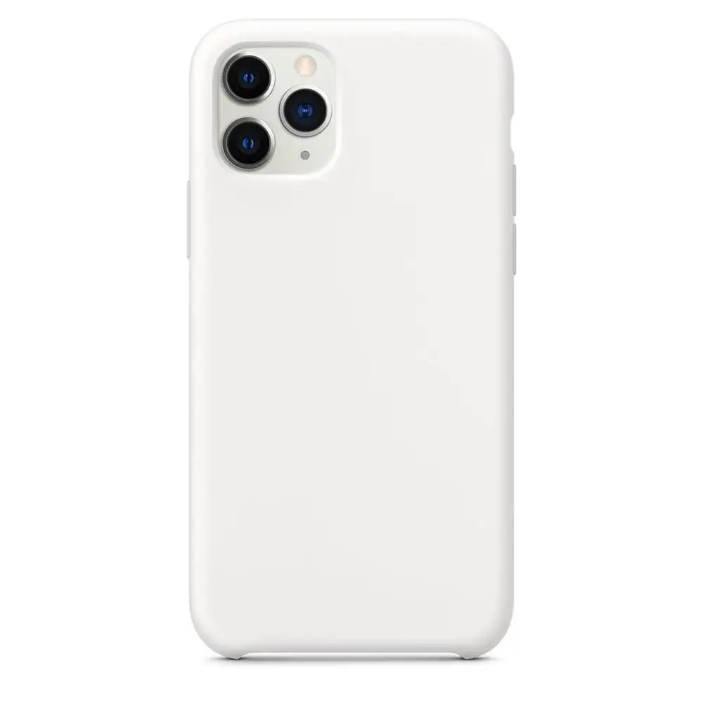 Жидкий силиконовый чехол, совместимый с iPhone 11 Pro/iPhone 11 Pro Max/iPhone 11, амортизирующий, превосходное прикосновение - Цвет: iPhone 11 Pro