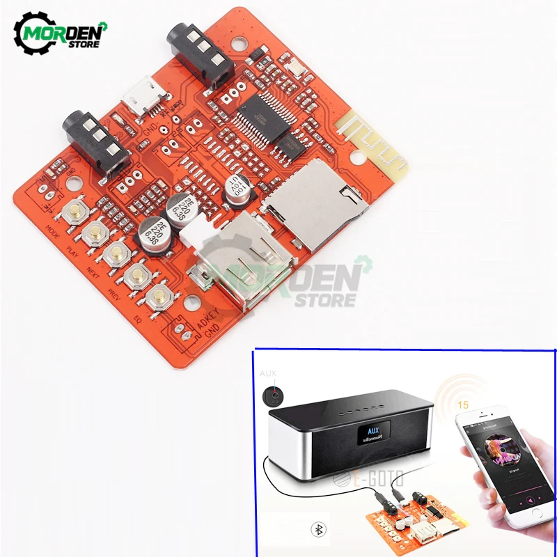 

5V WIFI Wireless Bluetooth Receiver Module for Car Audio Stereo Amplifier Headphone USB Adapter Module