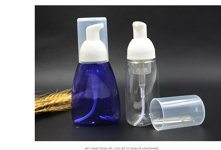 10 Вт, 30 Вт, 50 шт. 80 мл бутылка для жидкого мыла, насосный дозатор для пены, дозатор для жидкого мыла, пустой пластиковый треугольник, бутылка для жидкого мыла, очищающее средство упаковочная банка подпакет