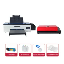 

A3 DTF Printer R2000 Transfer Film Printing Package Direct Transfer Film Printer Kit For T-Shirt Hoodies Cap With Oven