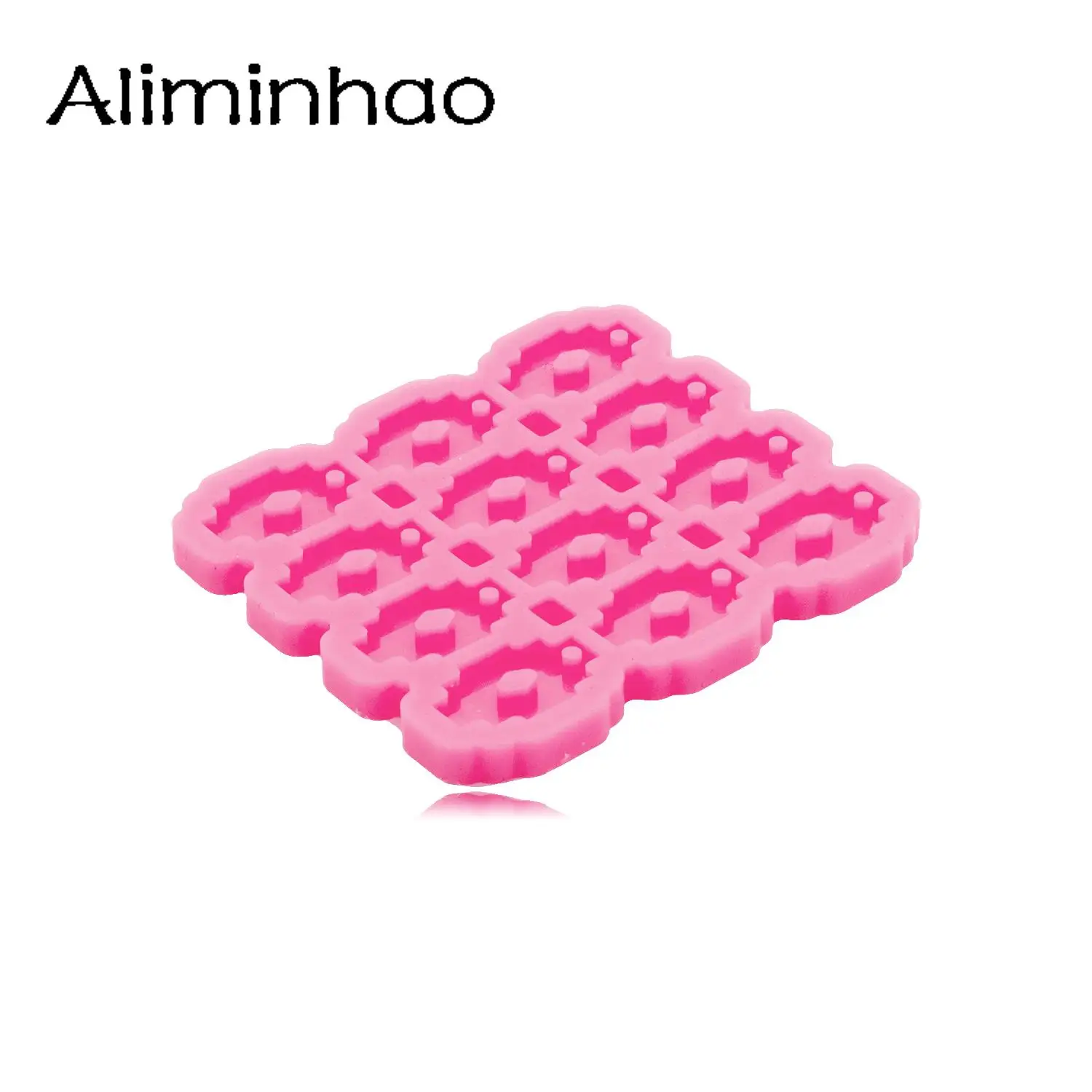 DY1548 Shiny Boho Anhänger Form Aztec Drucken Resin Mold Silikon Ohrringe Formen, DIY form für eine Keychain Schmuck Form – Detail 10