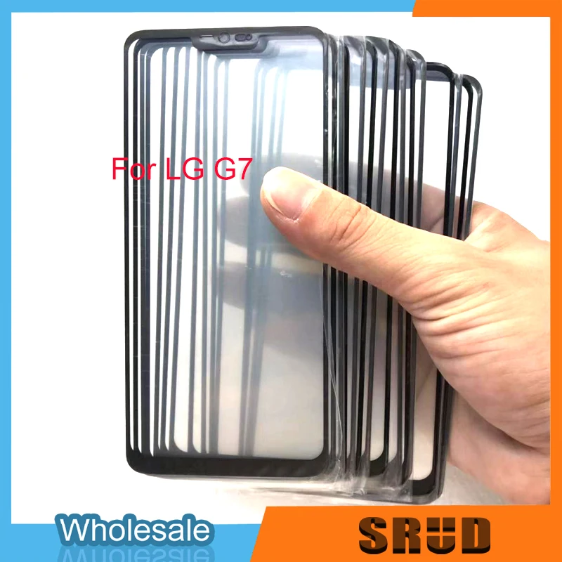 10pcs Replacement LCD Front Touch Screen Glass Outer Lens For LG G7 ThinQ G7+ G710 G710EM G710PM G710VMP G710ULM G710N