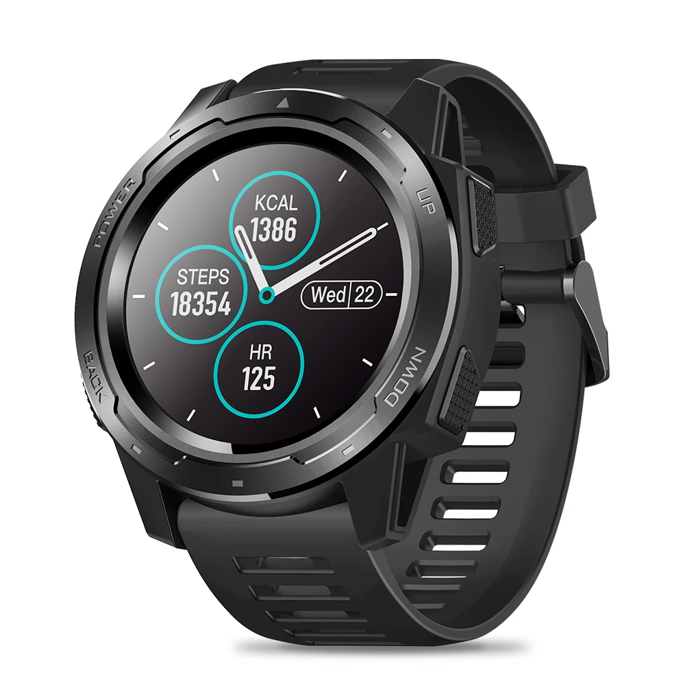 Zeblaze VIBE 5 IP67 Водонепроницаемый сердечный ритм длительный срок службы батареи цветной дисплей экран мульти-спортивные умные часы для мужчин