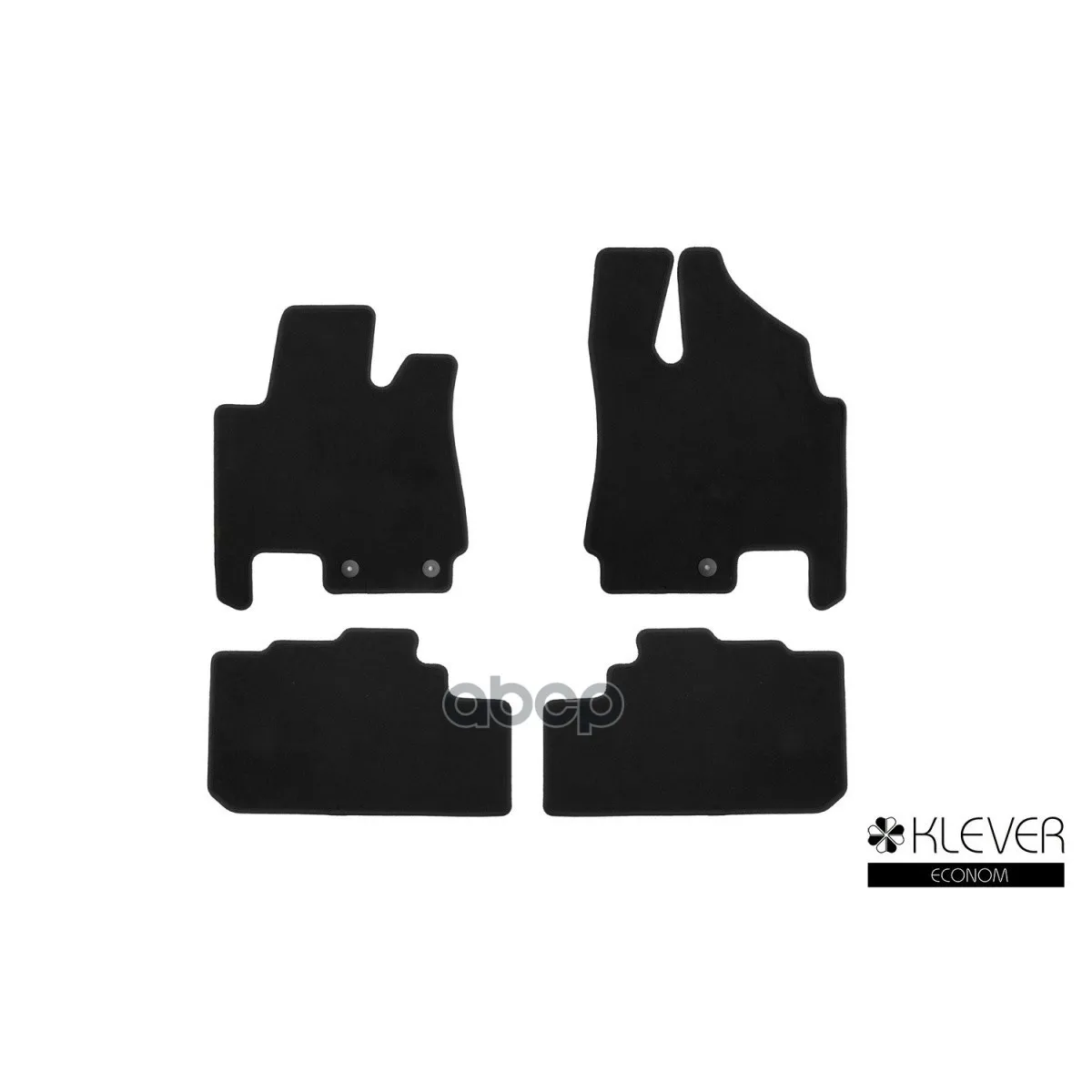Коврики В Салон Klever Econom Cadillac Srx Акпп 2010-, Внед., 4 Шт.(Текстиль) Klever арт. KLEVER01070201200k