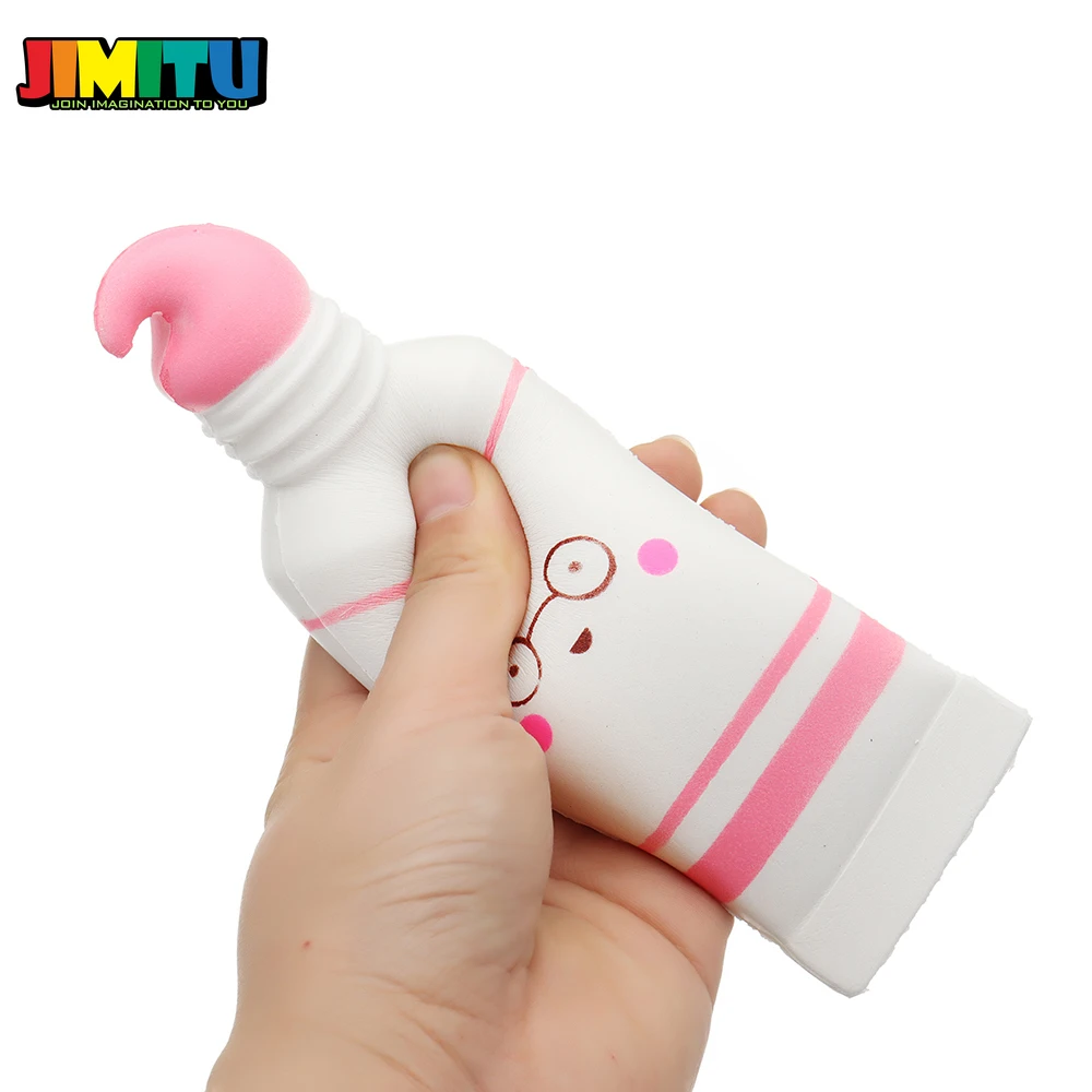 Мягкие Джамбо Kawaii милые очаровательные зубные пасты медленно поднимающиеся детские игрушки оригинальные высококлассные сжимающие давление снижающие игрушки