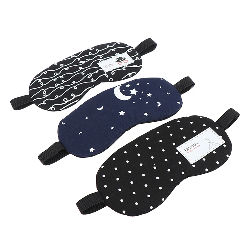 1PCSSleepingEyeMaskCottonSoftSleepAidTravelRestEyeShade