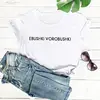 Sparrows sparrows Russian Letter Tees New Arrival Summer Women 100%Cotton Funny T Shirt Female Cute Slogan T shirt ► Photo 2/6