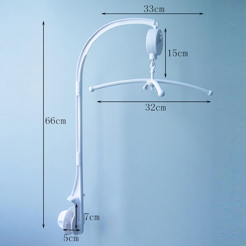 Baby Bed Bell Toy Holder Rattles Bracket Mobile Crib Music Box Newborn Bell Crib Toy 0-12 Month Baby Gift baby toys