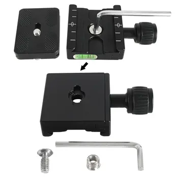 

QR50 tripod ball head mount adapter pu50 RRS quick shot quick release clip plate clamp for Arca swiss dslr camera ballhead