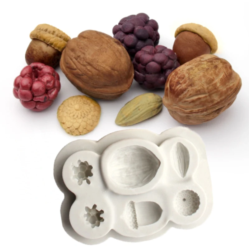 

DIY Cookie Christmas Decoration Fondant Cake Tools Nut Cake Mold Decorating For Sugar Chocolate Molds