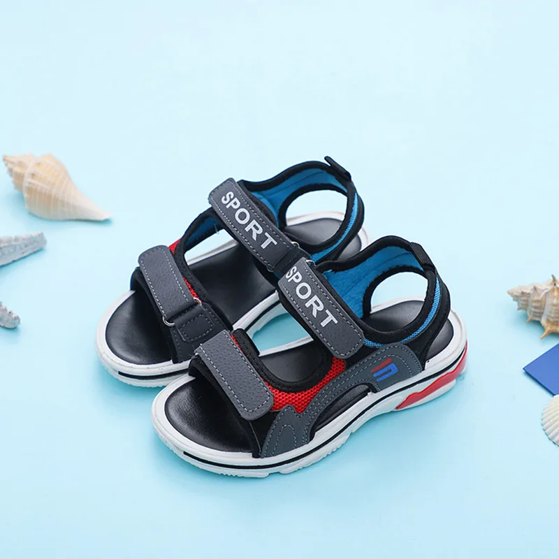 New Summer Summer Baby Girl Boy Breathable Anti-Slip Hollow Design Shoes Sandals Toddler Soft Soled Beach Sneakers