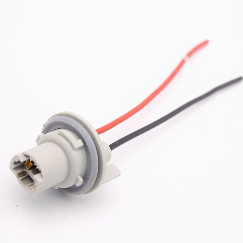 Light Bulb Socket T13 T20 7440 7443 Bulb Socket Adapter 2Pcs for Car