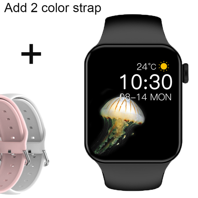 IWO Series 7 Smartwatch Smart Watch Body Temperature 44 MM Waterproof Smart Watches Men Women Gift For Android IOS +Box