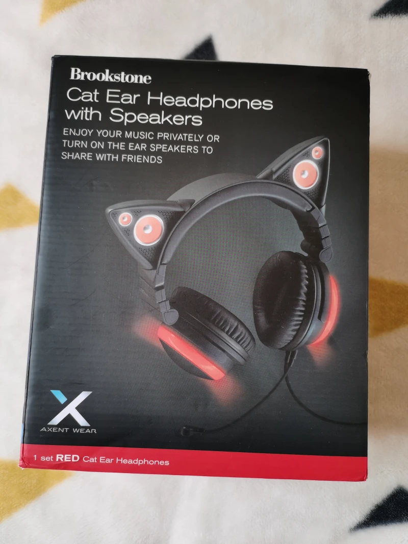 Original Brookstone Axent Wear 1s Red 