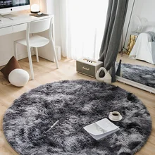 Круглый ковер, INS net, красный напольный коврик, спальня, татами, Североевропейский стиль, плюшевый ковер, гостиная, бытовая