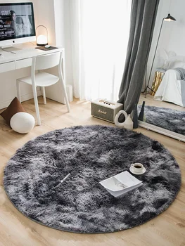

Round carpet, INS net, red floor mat, bedroom, tatami, North European style, plush carpet, living room, household