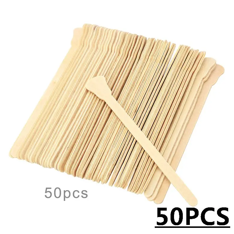 50pcs Sticks 500g/1000g восковые бобы для депиляции горячим плёнки твёрдый воском Bean гранул без полосок с лица и тела Для женщин бикини удаления волос инструменты для бобов - Цвет: 50pcs Sticks